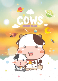 Cows Candy Cotton Twilight
