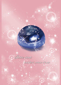 Pink / Iolite that guides life