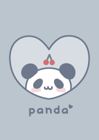熊貓 櫻桃 [暗藍色]