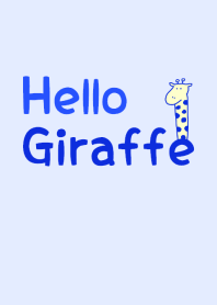 Hello Giraffe blue 17
