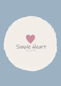 Simple Heart-Blue MEKYM 19