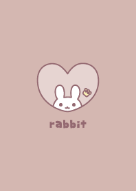 うさぎ王冠[くすみピンク]