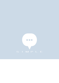 SIMPLE(white blue)V.1824b