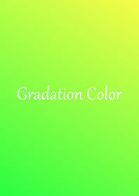 Gradation Color *Green&Yellow 3*