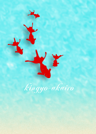 金魚 赤色