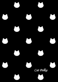 Cat Polka[Black and White]
