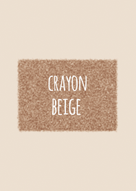 Beige crayon 2 / square