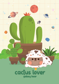 Bear Cactus Lover Lovely