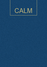 CALM BLUE.