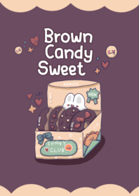 Brown candy sweet
