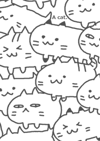 猫が。たくさん。