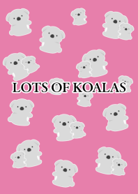 LOTS OF KOALASj-DUSTY RED