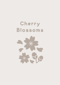 Cherry Blossoms16<Beige>