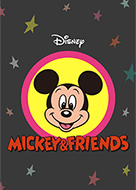 Mickey And Friends Cool Retro Tema Line Line Store