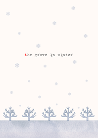 the grove in winter