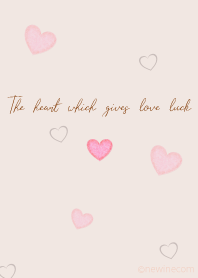 The heart which gives love luck .