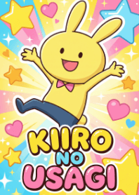 Yellow Bunny Runrun Happy Theme