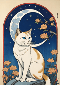 Cat under the Moon 368E79