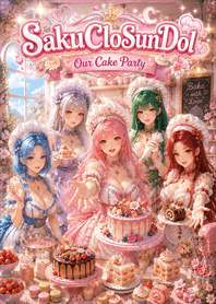 SakuCloSunDol Our Cake Party