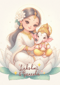 พระแม่ลักษมี พระพิฆเนศ : รักที่ดี สมหวัง