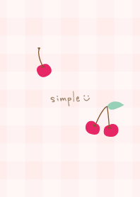 Cherry cute check17