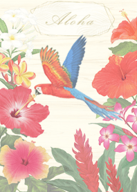 Aloha! Hawaiian flowers X