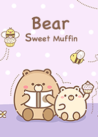 Bear & Bee Sweet Muffin