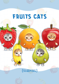 Fruits Cats (zZZ) - B&W 3-1