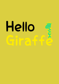 Hello Giraffe yellow 9