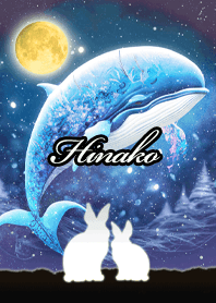 Hinako Beautiful rabbit & whale