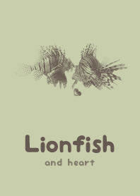 Lionfish & heart Pail salaro