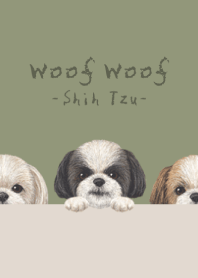 Woof Woof - Shih Tzu - OLIVE