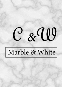C&W-Marble&White-Initial