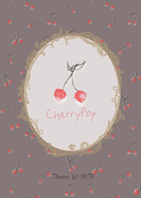 cherry pop -brown-