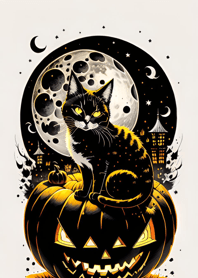 halloween cat 9B8D25