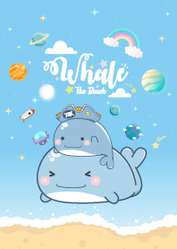 Whale The Beach Blue