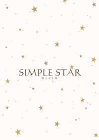 SIMPLE STAR 3 -NATURAL YELLOW-