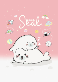 แมวน้ำอุ๋งๆ สีพีช