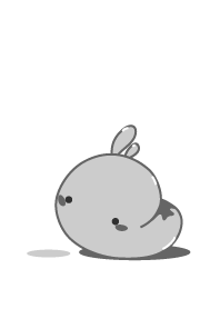 rabbit staring-26