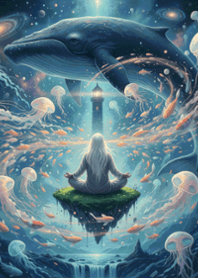 stampAI-meditating grandpa-ukfs2Z