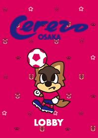 セレッソ大阪 オフィシャル着せ替え ロビー