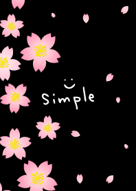 Simple black cherry blossoms23