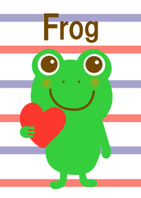 Frog and heart from japan