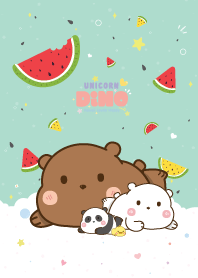 3Bear&Duck Love Watermelon Cutie