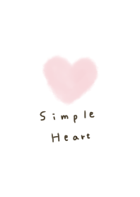 Watercolor * Fluffy heart.