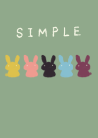 Theme of a japanese sweets usagi