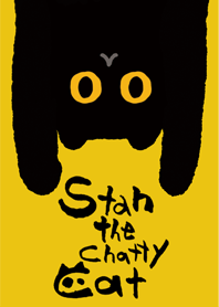 Stan the chatty cat. Yellow version