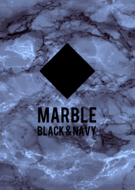 Marble - Black & Navy.