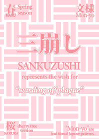 Japanese Pattern SANKUZUSHI