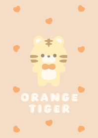 Cute Tiger Pattern [orange&Beige]